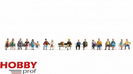 XL Set “Sitting People” (Without Benches)