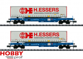 TRW Deep Well Flat Car Set 'H.Essers'