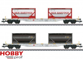AAE Type Sgns Container Wagon Set "Den Hartogh"