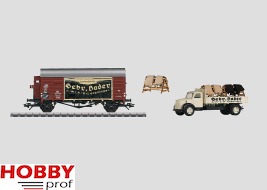 DB Covered Good Wagon "Gebr. Bader" ~ Museum Wagon Set 2011