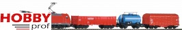 SmartControl WLAN Set Güterzug BR 185 mit 3 Güterwagen (DC+Digital)