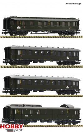 4-piece set: Express train, DRG