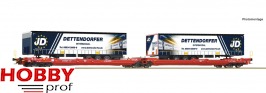 Articulated double-pocket wagon T3000e, DB AG