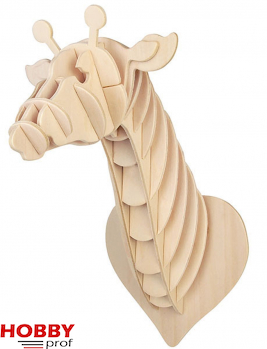 Giraffe Head Woodcraft Kit