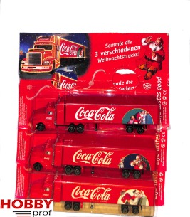 Kenworth Trucks 'Coca Cola Christmas' (3pcs)