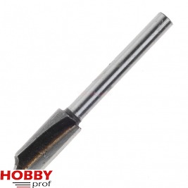 HSS Wood Cutter ~ Curved V Slot Cutter 6,5/2,5mm (1pc)