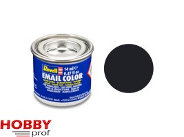 Enamel Color ~ #08 Black Matt (14ml)