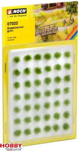 Green Grass Tufts Mini-set ~ 6mm