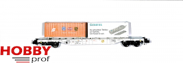 Container loader with containers Siemens and VW/Audi/Porsche