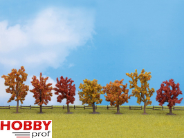 Autumn Trees (7pcs) ~ 8-10cm