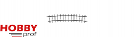 H0m-track, Curved Rails, R515mm, 12*