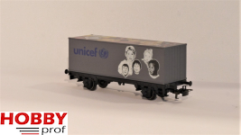 Container wagon "Unicef" (Birthday wagon 1996)