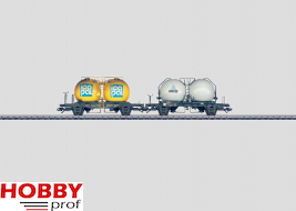 Silo Car Set, 2 cars with spherical containers
