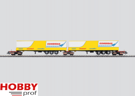 DB AG Double Kombirail Freight car set