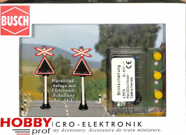 Electrical crossing signs
