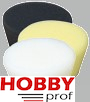 Professional polishing sponges - Conical, Medium, Yellow 2 pcs