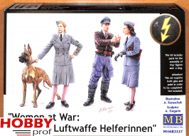 Master Box-LTD #3557 "Women at War: Germany, Luftwaffe Helferinnen"