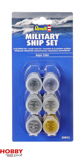 Aqua Color - Military Ships Paint Set