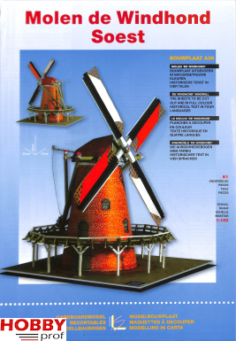 Bouwplaat Molen de Winhond Soest