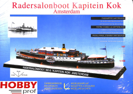 Radersalonboot No.6 'Kapitein Kok' Amsterdam