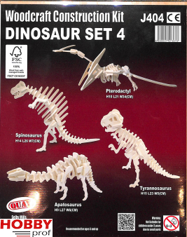 Dinosaur Set 4 Woodcraft Kit
