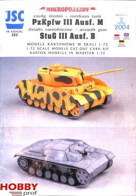 PzKpfw III Ausf. M and StuG II Ausf. B