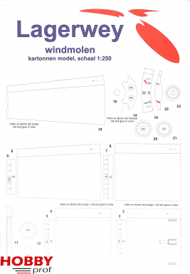 Lagerwey Windmolen 1:250