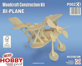 Bi-Plane Woodcraft Kit