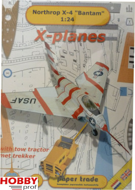 Bouwplaat van Northrop X4 Bantam