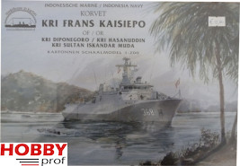 Bouwplaat Korvet Kri Frans Kaisiepo