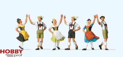 German folk dancers
