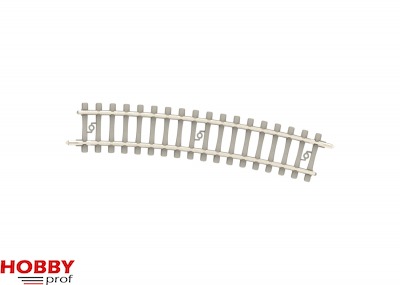 Curved Track with Concrete Ties R 2b (295.4 mm / 11-5/8“) – 15°