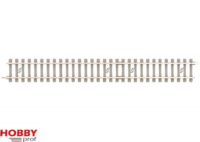 Straight Track with Concrete Ties - 126,3 mm