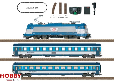 ČD Class 380 Passenger Train Starter Set (DC+Sound)