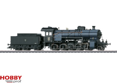 SBB Type C5/6 'Elefant' Steam Locomotive (DC+Sound)