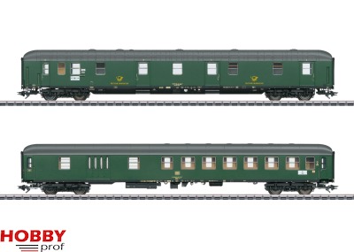 DB Postal Wagon Set (2pcs)