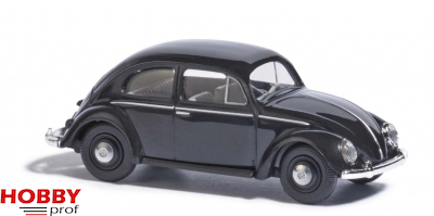 VW Beetle with Pretzel window ~ Black 1952