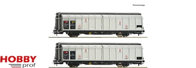 2-piece set: Sliding-wall wagons, SBB Cargo