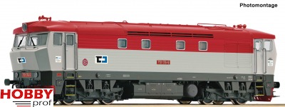 Diesel locomotive 751 176-9, CD Cargo (DC)