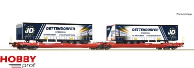 Articulated double-pocket wagon T3000e, DB AG