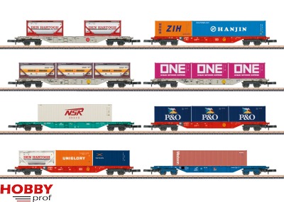 Type Sgns Container Flat Wagon Display (8pcs)