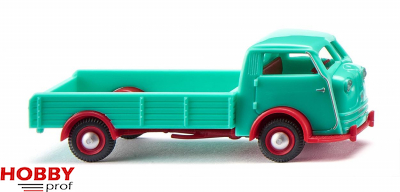 Tempo Matador low-side flatbed – turquoise