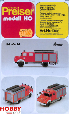 Fire Truck Man 11.168 Half