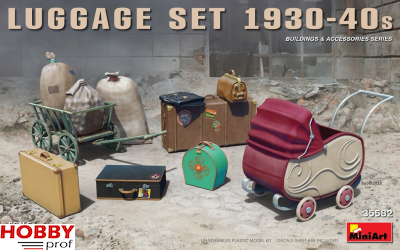 LUGGAGE SET 1930-40s