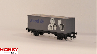 Container wagon "Unicef" (Birthday wagon 1996)