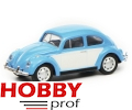 VW Beetle, blue white, 1:87