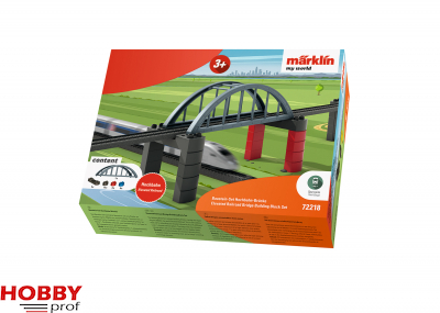 Märklin my world - Elevated Railroad Bridge Building Block Set
