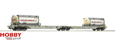 Double container carrier wagon unit, AAE