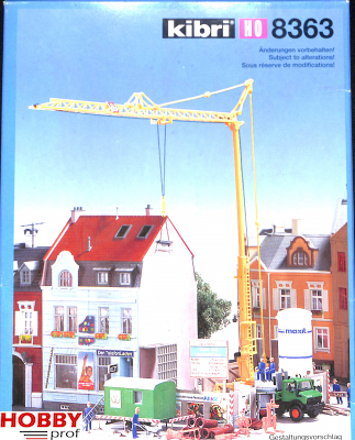City House with crane