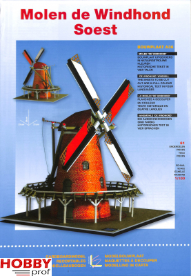 Bouwplaat Molen de Winhond Soest